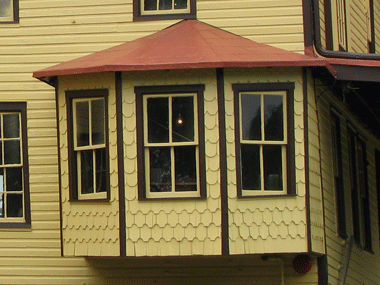 dormer after painting